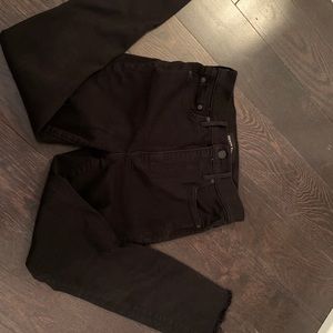 Denim Forum Lola High Rise Skinny Crop